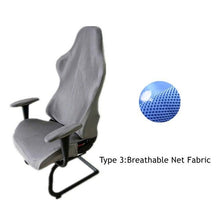 Load image into Gallery viewer, Elastic Chair Armrest Pads Chair Cover Warm Computer Chair Covers For Office Slipcover For Gaming Armchair Washable Spandex Kitchen Chair Covers for Dining Room Christmas Decoration Holiday Party