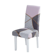 Load image into Gallery viewer, Elastic Chair Covers Spandex Dining Room Stretch Seat Cover Chair Protective Case for Restaurant Universal Removable Washable Soft Spandex High Back Large Chair Cover Slipcover for Dining Room Kitchen Hotel Table Banquet