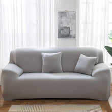 Load image into Gallery viewer, Elastic Solid Color Sofa Cover Spandex Modern All-inclusive Sofa SlipCover for living Room Stretch Couch Covers 1/2/3/4 Seater Sofa Cover Furniture Protector Couch Soft with Elastic Bottom Anti-Slip Foam Kids