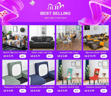 Load image into Gallery viewer, Elastic Solid Color Sofa Cover Spandex Modern All-inclusive Sofa SlipCover for living Room Stretch Couch Covers 1/2/3/4 Seater Sofa Cover Furniture Protector Couch Soft with Elastic Bottom Anti-Slip Foam Kids