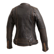 Load image into Gallery viewer, Electra - Women's Motorcycle Leather Jacket