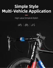 Load image into Gallery viewer, Electric Cycling Bell 90 dB Horn Rainproof Bicycle Handlebar Silica Gel Shell Ring Bike Bell Bicycle Accessories Electric Cycling Bells Water-Resistant Cycling Bells Horn Loud Bicycle Horns Bicycle Accessories
