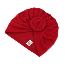 Load image into Gallery viewer, Elegance Mommy And Kids Turban Hat Cap With Big Bow Soft Cute Knot Nursery Beanie Knotted Headban