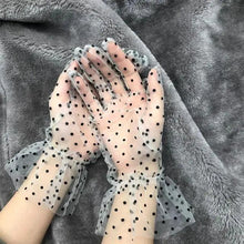 Load image into Gallery viewer, Elegant Black 1 Pair Women Summer Flexible Gloves Stretchy One Size Gloves Excellent For Any Occasion