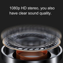 Load image into Gallery viewer, Elegant Black Bluetooth Earphone Wireless Stereo HD Mic HiFi Headphones Bluetooth Comfort Handsfree Driving Headset Ideal Standby Time Single In Ear Headset For Worm Driving