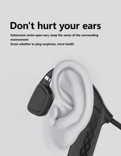 Load image into Gallery viewer, Elegant Black Headphones Wireless Earphones For Workouts And Running Bluetooth Headphones With Mic Grey Bluetooth 5.0 Bone Conduction Earphone Waterproof Sport Headphone Bluetooth Headsets Wireless Headphones Music Handsfree Design