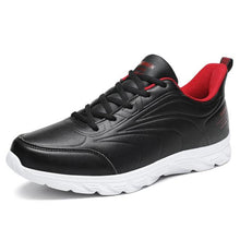 Load image into Gallery viewer, Elegant Black Winter Men Waterproof Snow Shoes Comfortable Sneakers Mens Work Casual Shoes Non-Slip Light Rubber Sole Walk Fashion Sneakers Breathable Comfort Walking Shoes For Mens
