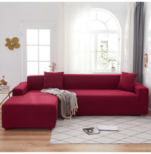Load image into Gallery viewer, Elegant Elastic Sofa Covers Set for Living Room Chaise Lounge L Shape Corner Stretch Couch Armchair Slipcover Furniture Protector Shaped Sofa Cover Sectional Couch Cover for Living Room Fabric Chaise Lounge Slipcover