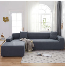 Load image into Gallery viewer, Elegant Elastic Sofa Covers Set for Living Room Chaise Lounge L Shape Corner Stretch Couch Armchair Slipcover Furniture Protector Shaped Sofa Cover Sectional Couch Cover for Living Room Fabric Chaise Lounge Slipcover