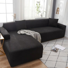 Load image into Gallery viewer, Elegant Elastic Sofa Covers Set for Living Room Chaise Lounge L Shape Corner Stretch Couch Armchair Slipcover Furniture Protector Shaped Sofa Cover Sectional Couch Cover for Living Room Fabric Chaise Lounge Slipcover