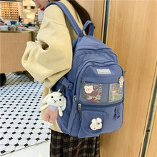 Load image into Gallery viewer, Elegant Female Backpack For Teenager Girls And Women Cute Fashionable Book Schoolbag And Laptop Bag