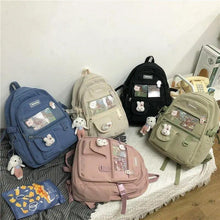 Load image into Gallery viewer, Elegant Female Backpack For Teenager Girls And Women Cute Fashionable Book Schoolbag And Laptop Bag