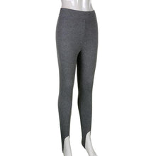 Load image into Gallery viewer, Elegant High Waist Cotton Fitness Basic Pants Casual Spring New Female Skinny Leggings Women Seamless Fitness Leggings Women Seamless Push Up Leggings Workout Pants Breathable Pants