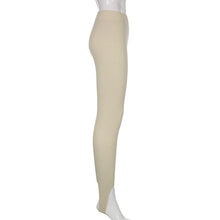 Load image into Gallery viewer, Elegant High Waist Cotton Fitness Basic Pants Casual Spring New Female Skinny Leggings Women Seamless Fitness Leggings Women Seamless Push Up Leggings Workout Pants Breathable Pants