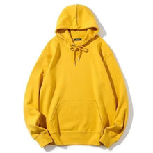 Load image into Gallery viewer, Elegant Hoodie Women High Quality Cotton Hoodies Sweatshirts Thick Fleece Winter Autumn Oversized Warm Hooded Sweatshirt Woman Men's Fleece Hoodies Hip Hop Solid Color Style Autumn Hooded Sweatshirts