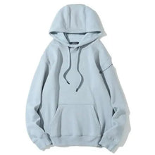 Load image into Gallery viewer, Elegant Hoodie Women High Quality Cotton Hoodies Sweatshirts Thick Fleece Winter Autumn Oversized Warm Hooded Sweatshirt Woman Men's Fleece Hoodies Hip Hop Solid Color Style Autumn Hooded Sweatshirts