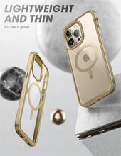 Load image into Gallery viewer, Elegant iPhone 14 Pro Max Case 6.7" Strong Edges Slim Frame Clear Protective Case with Built-in Screen Protector Compatible Shockproof Thin Clear Case Luxury Case For Smartphone