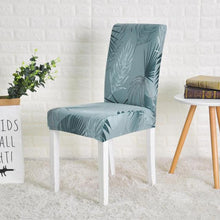 Load image into Gallery viewer, Elegant Kitchen Chair Covers Stretch Seat Covers For Chairs Slipcover Chair house chaise Furniture Covers Gray Chair cover Washable Anti dust Seat Slipcover Protector for Hotel Office Ceremony Banquet Wedding Party