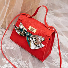 Load image into Gallery viewer, Elegant Leather Handbag & Scarf