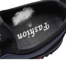 Load image into Gallery viewer, Elegant Leather Mens Luxury Casual Slip On Black Driving Fashion Sneakers Casual Walking Shoes Lightweight Anti-Slip Low Top Breathable Leather Mens Business Sneakers