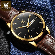 Load image into Gallery viewer, Elegant Leather Timepiece