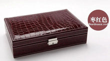 Load image into Gallery viewer, Elegant Leather Vanity Case