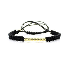 Load image into Gallery viewer, Elegant Men Gold Couple Bracelet Set Beads Men Jewelry Adjustable Bracelets For Women Ball Armband Bangles Luxury Imperial Braided Luxury Bracelets Beads Bangle Charm Jewelry For Men Boys