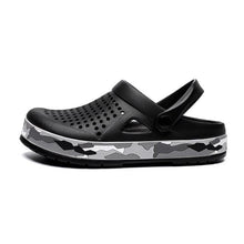 Load image into Gallery viewer, Elegant Mens Sandals Black Garden Casual Aqua Clogs Summer Slides Beach Swimming Shoes Slippers Garden Clogs Sandals Arch Support Cushioned Yard Beach Clogs
