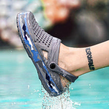 Load image into Gallery viewer, Elegant Mens Sandals Black Garden Casual Aqua Clogs Summer Slides Beach Swimming Shoes Slippers Garden Clogs Sandals Arch Support Cushioned Yard Beach Clogs