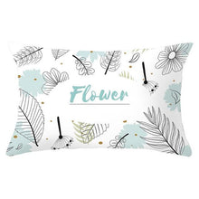 Load image into Gallery viewer, Elegant New Home Decoration Short Plush Pillow Case Feather Soft Rectangular Sofa Seat Bedroom Farmhouse Feather Decorative Throw Pillow Covers Home Decor 30x50CM