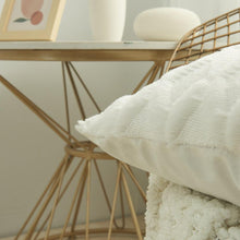 Load image into Gallery viewer, Elegant Plush Pillow Cover Geometric Soft Plush Short Wool Velvet Decorative Throw Pillow Covers Luxury Style Cushion Case Pillow Decorative Throw Pillow Case Soft Cozy Bed Cushion Cover Faux Fur Home Decor