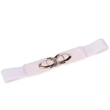Load image into Gallery viewer, Elegant PU Leather Elastic Women Dress Belts Fashion Stretchy Thick Waist Dress Plus Size Waistbands For Women