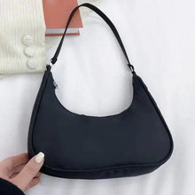 Load image into Gallery viewer, Elegant Pure Color Shoulder Underarm Bags, Casual Ladies Zipper Small Purse Top-handle Handbag For Ladies And Girls