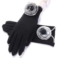 Load image into Gallery viewer, Elegant Red Autumn Full Finger Warm Women Gloves Classic Soft Comfortable Winter One Size Gloves For Women