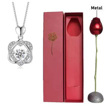 Load image into Gallery viewer, Elegant Rose Gold Heart Necklace