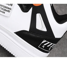 Load image into Gallery viewer, Elegant Sport Men's Sneaker Trend High Top Platform Shoes Spring Vulcanized Shoes Leather Casual Sport Fashion Flat Low Top Sneaker Lace-up Modern Design