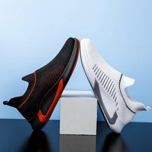 Load image into Gallery viewer, Elegant Sport Mens Sneakers Running Casual Shoes Spring New Lightweight Breathable Espadrilles Flying Woven Running Shoes Mesh Workout Casual Sports Mens Sneakers