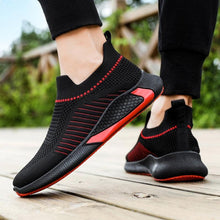 Load image into Gallery viewer, Elegant Sport Mens Sneakers Running Casual Shoes Spring New Lightweight Breathable Espadrilles Flying Woven Running Shoes Mesh Workout Casual Sports Mens Sneakers
