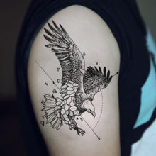 Load image into Gallery viewer, Elegant Temporary Waterproof Tattoos Big Tribal Sticker Black Large Body Art Makeup Fake Tattoo For Mens Womens