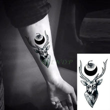 Load image into Gallery viewer, Elegant Waterproof Temporary Tattoo Sticker Cat Fox Flash Tatoo Neck Hand Modern Tattoo Stickers Butterflies Cats For Womens