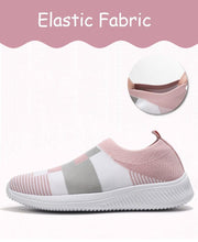 Load image into Gallery viewer, Elegant Women Shoes Espadrilles Knitted Sneakers Women New Flat Shoes Mix Color Casual Walking Shoes Slip-on Sock Shoe Lady Girls Running Shoes Mesh Air Mesh Womens Espadrilles