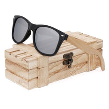 Load image into Gallery viewer, Elegant Wooden Design Classic Sunglasses Design Stylish Popular Wooden Sunglasses For Men & Women Round Bamboo Glasses Mirror Sun Glasses Retro Glasses
