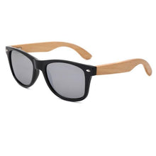 Load image into Gallery viewer, Elegant Wooden Design Classic Sunglasses Design Stylish Popular Wooden Sunglasses For Men & Women Round Bamboo Glasses Mirror Sun Glasses Retro Glasses