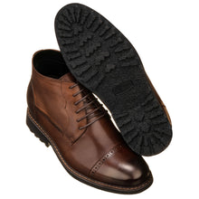 Load image into Gallery viewer, CALTO - Y41084 - 3.2 Inches Taller (Coffee Brown) - Lace Up Casual Boots