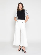 Load image into Gallery viewer, Embellished Pockets High Waist Wide Leg Pants