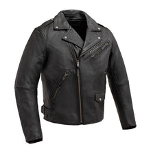 Load image into Gallery viewer, Enforcer Men's Motorcycle Leather Jacket