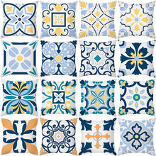 Load image into Gallery viewer, Ethnic Floral Patterns Sofa Cushion Cases Nordic Geometric Simple Blue Modern Decorative Throw Pillow Case Cushion Case For Room Bedroom Pillows Case Bohemian Decor Home Pillows 45x45CM