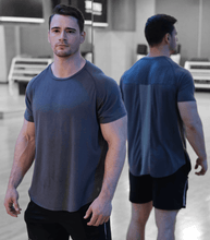Load image into Gallery viewer, Eucalyptus Mesh Tee - Stone
