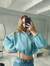 Load image into Gallery viewer, European And American Casual Women's Solid Color Hoodies
