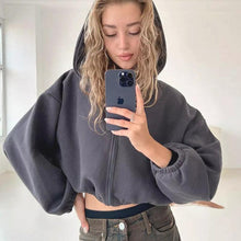 Load image into Gallery viewer, European And American Casual Women's Solid Color Hoodies